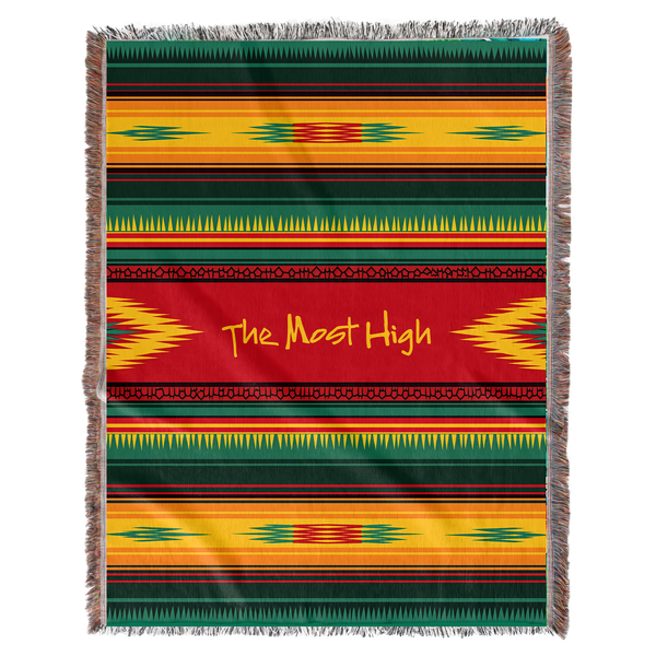 The Most High Woven Blanket