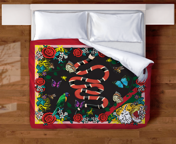 Royal Snake Quilted Comforter